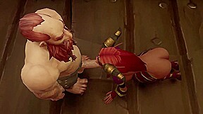 Dwarf Has Fun with an Elf – Warcraft Parody