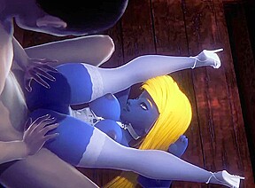 Gargamel Smurfing Smurfette: Smurf Parody