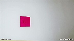 Glam Redhead In Action