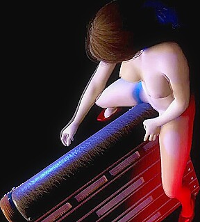 Grinding Pussy on a Wooden Pony Ride