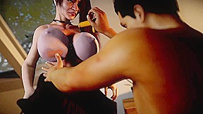 He Saw His Sexy MILF Riding Dildo and He Fucked Her Hard