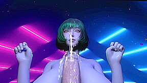 Hot Asian with Huge Boobs Give Titjob POV