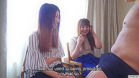 Japanese young Step mothers afternoon CFNM showcase