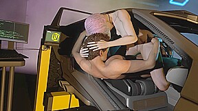 Lucy Sucking Dick in the Car – Cyberpunk Edgerunners