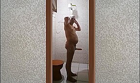 O Meu Banho Gostoso Com o Pau Duro 005