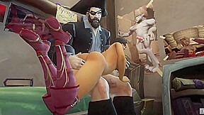 Pirate Captain Is Disciplining His First Mate – Warcraft Hentai Parody