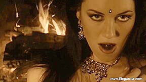 Seducing You With Her Dark Beauty