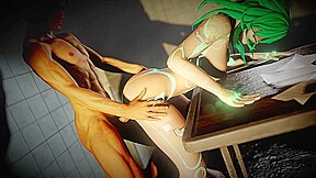 Sex Bot in Police Custody – Cyberpunk Parody