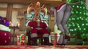 Sexy Demon Girl Rides Orc Santa’s Dick : Warcraft Parody