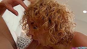 The buxom adolescent stepsibling, Crystal, is propelled into the situation.