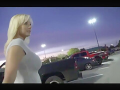 Wife Pickups Male Grocery Item at Supermarket