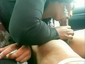 Young girl sucking my dick for a ride into town