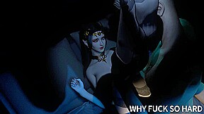 3D Horny Slut Asian MILF Cheating with Young Big Cock