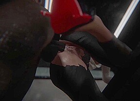 3D Office Ol Girl with Hot Pantyhose Got Fucked so Hard by Her Boss