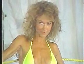 Blonde vs Redhead Topless Wrestling