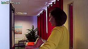 CFNM Black babe wank cock in group HJ with British ladies