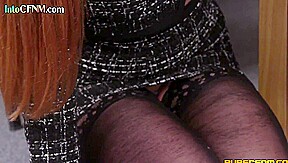 CFNM IR British femdom babes wank black cock in group HJ