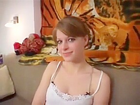 Cute Danish teen 18+ Kitty deepthroats before fucking