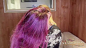 Hard Lesbian Duo Reciprocal Fisting, Double Dildo and Squirting