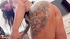 Hot Anal Squirt with Creampie Out of Ass