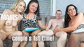 New Couple Casting for Porn for the First Time at MamsCasting