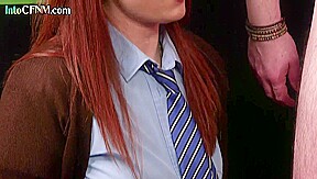 Real CFNM europeans take turn in giving brain