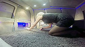 Seamless pantyhose gloryhole van flash