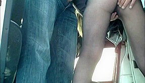 Sheer seamless pantyhose