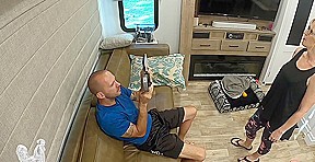 Stepmom Persuades Lazy Stepson – Behind the Scenes