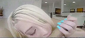 The blonde blew out a French club2