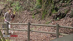 Wild JAV Amateur Gives Sloppy Outdoor Blowjob With Extra Passionate Touches