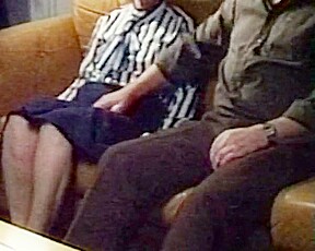 Big cumload in grannys mouth