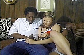 College Cheerleader Gets Fucked Hard By Huge Black Cock