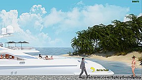 Adventures Of Will D Fucking On The Beach With Slutty Milf With Big Natural Tits Ep 103