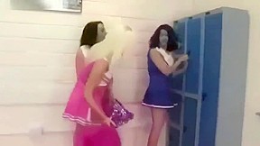 Cheerleaders Facesitting