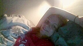 Danish teen 18+ masturbate and orgasm in bed