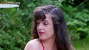 Femdom bikini CFNM babes outdoor group BJ and HJ action