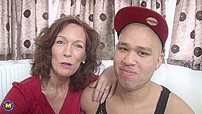 Hot British Mature Cougar Loves Having Sex With Her Horny Toyboy – MatureNL