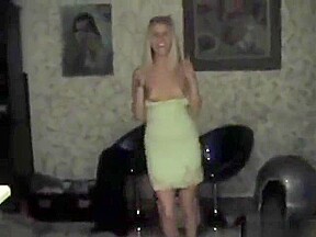 Long Video of Naughty blonde cheerleader fucking at home