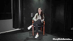 Nicole S’s First Gloryhole Interview, Scene #01