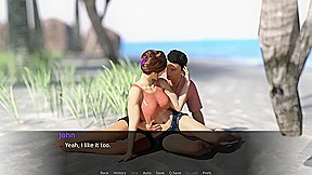 The Castaway Story Wild Girl Deepthroat And Big Cock Riding On The Beach Episode 15