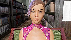 Where The Heart Is Interracial Sex Blowjob And Facial Cumshot In The Library Episode 169