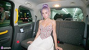 Taxi Backseat Doggy Anal and Cowgirl